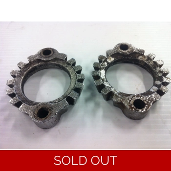 1980-82 Yamaha XS400 Special Exhaust Flanges - Pair